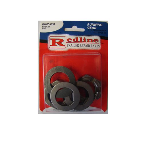 Redline Spindle Nut 1"-14 Tang Washer