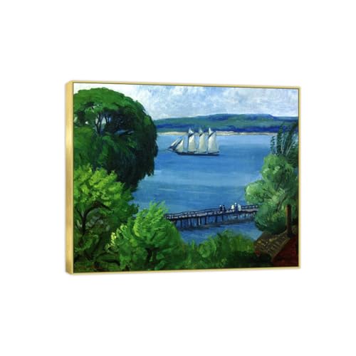 Pintura famosa decoração de arte de parede - imagens em tela para...