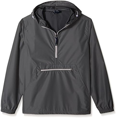 Charles River Apparel Pack-N-Go Wind & Water-Resistant Pullover (Reg/Ext Sizes)