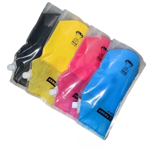 Poudre de toner cyan 1000g avec puce de réinitialisation compatible TN 263 C laser