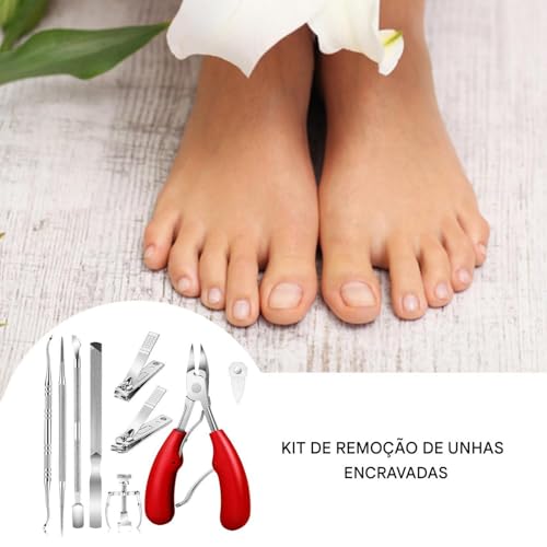 Clippers da unha, conjunto de alicates da unha | Aparar os cips de aço inoxidável grosso da unha,Ido
