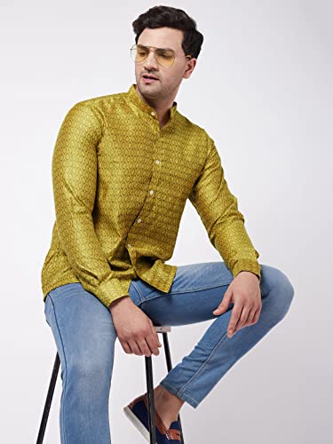 Image of VASTRAMAY Men's Solid Regular Fit Shirt