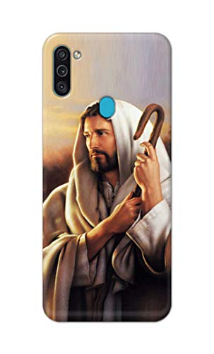 Image of PRINTFIDAA Catholic Image of Jesus Christ from Slovakia Hard Back Cover for Samsung Galaxy M11 / Samsung A11, SM-M115F / DSN Back Cover -(P6) KAT1003