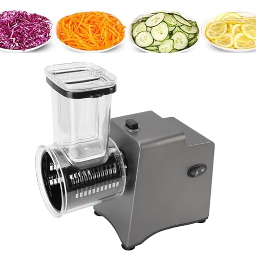 Râpe à Légumes électrique Automatique, Légumes électrique, Machine à Salade 500 W, Râpe à Fromage électrique Multifonctionnelle, Robot Culinaire, Spiraliseur pour Fruits et