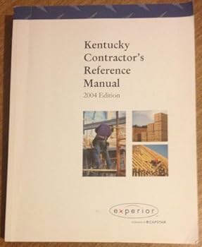 Paperback Kentucky Contractor's Reference Manual (2004 Edition) Book