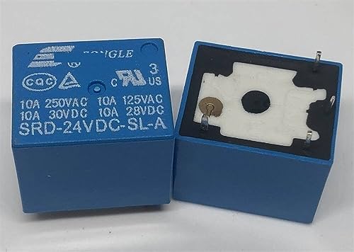 Relais SRD-24VDC-SL-A 10A T73 4 broches pour circuits imprimés électroniques