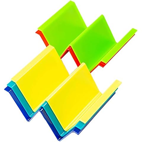 Youngever 5er Pack Taco Halter Ständer, Mehrweg Kunststoff Taco Halter Taco Rack Cover