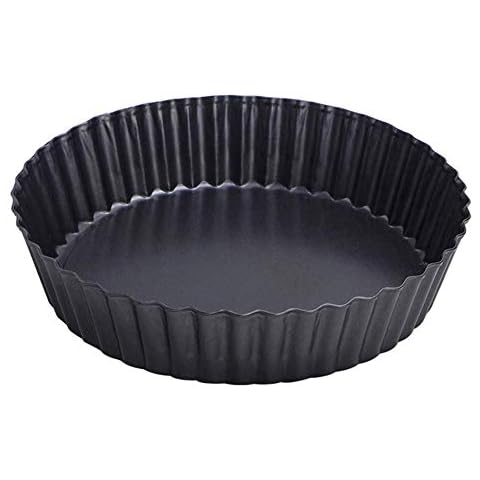 webake Non-Stick Deep Quiche Dish 9.5 Inch Cover