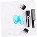 ORFOFE 1pair Silicone Ear Covers Ear Protection Tool for Hair Dyeing Comfortable and Shield for Salon Use Sky Blue