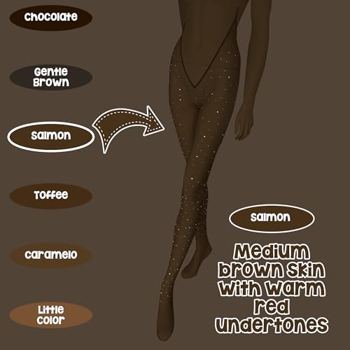 Image of High Side VCUT Carnival Stockings | V-Cut Carnival Fishnet Tights for Black Brown Women | Choose Color