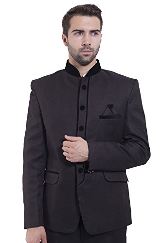 WINTAGE Men's Rayon Cotton Bandhgala Festive Nehru Mandarin Blazer- Twenty Colors