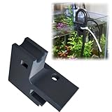 Aquarium Water Level Controller Holder with Hose & Narrow Clearance Support for Tank Glass Edge – Space‑Saving Clip Mount
