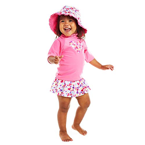 Image of UV SKINZ UPF 50+ Girls' 3-Piece Swim Set