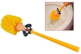 Home-X Donald Trump Toilet Brush with Base Commander in Crap