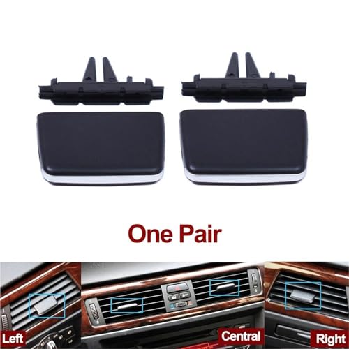 Clip de glissière de climatisation pour BMW Série 3 E90 E91 E92 E93 64229130458 - 2 pièces