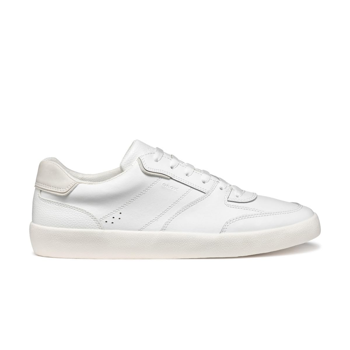 Geox U AFFILE B, Men’s Sneaker, White,
