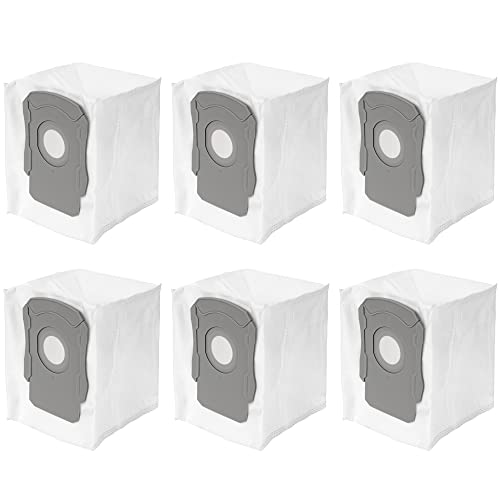 BlueStars 6 Packs Replacement Automatic Vacuum Dirt Disposal Bags Compatible with iRobot Roomba i & s & j Series j6+ j7 j8+ i7 i7+ (7550) i1+ i2+ i3+ (3550) i4+ i5+ i6+ i8+ s9+ j7 j7+