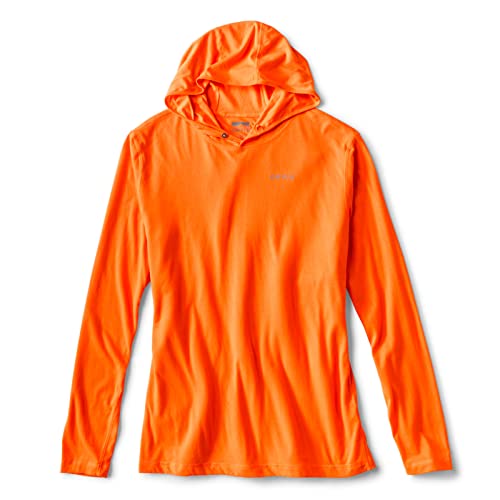 Orvis Men’s drirelease Pullover Hoodie - Lightweight Moisture-Wicking Sun Hoodies for Men with Built-In Sweat Protection