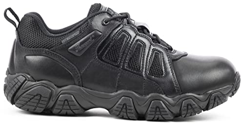 Thorogood Crosstrex Waterproof Safety Toe Work Shoes for Men - Lightweight Polishable Leather and Mesh with Comfort Insole and Slip-Resistant Outsole; ASTM Rated2