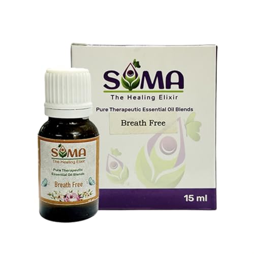 Image of Breath Free Oil | 15 ml | Natural Essential Oil for Clear Breathing | Aromatherapy for Respiratory Support |