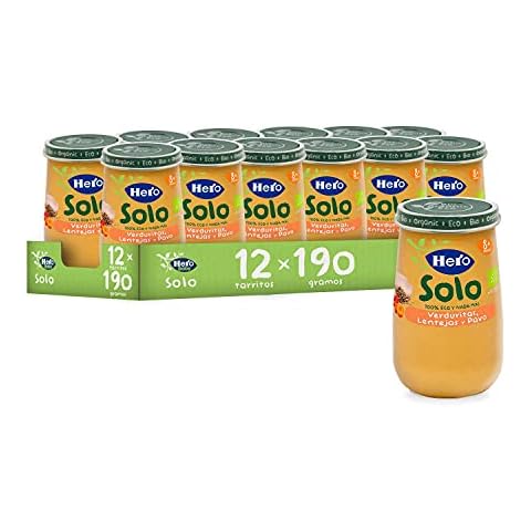 Hero Solo Tarritos Ecológicos de Verduras, Lentejas y Pavo Cover