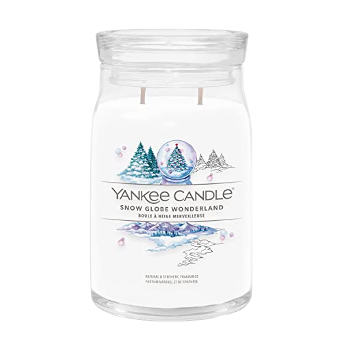 Yankee Candle Vela aromática Signature | Vela en tarro grande con doble mecha, mezcla de cera de soja de larga duración, regalo perfecto para mujeres Cover
