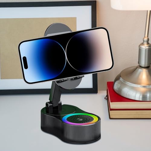 Support téléphone bureau réglable avec micro intégré pour libérer vos mains en visioconférence - 3