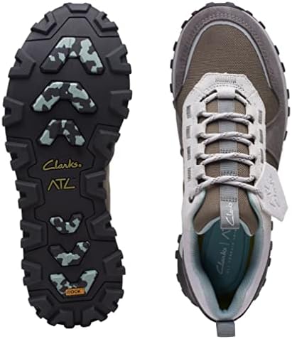 Clarks Men's ATL Trek Walk Waterproof Sneaker, Dark Grey, 9.5 | Image 2
