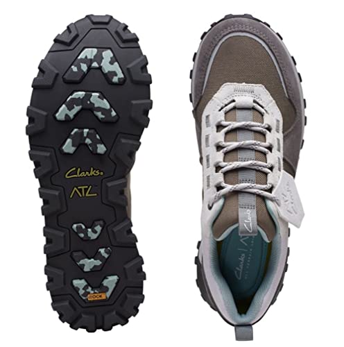 Clarks Men's Atl Trek Walk Waterproof Sneaker, Dark Grey, 11 #TOP2