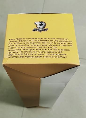 SOULION R60 PC Speakers Bluetooth 5.3 Soundbar for Desktop Computer, Laptop, Gaming, Monitor, with 5 LED Lighting Effects, USB Powered with USB-A to C Adapter, with 3.5mm Aux Jack - Image 13