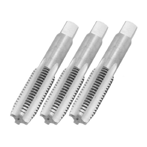 Aexit 3 Pcs Taps & Dies 19mm x 2.5mm Taper and Metric Tap M19 x Sets 2.5mm Pitch