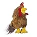 Multipet's Look Who's Talking Plush Rooster 6-Inch Dog Toy