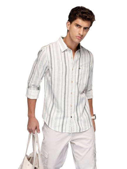 WROGN Men's Slim Fit Cotton Shirt - Image 1
