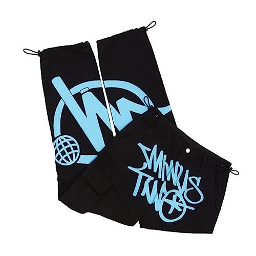 Minus Two Cargo Y2k Jeans Männer Herren Hip Hop Baggy Pants Männer Y2K...
