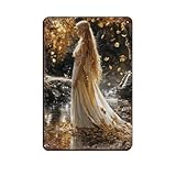 WJWART Galadriel of Lothlórien Retro-Poster, 