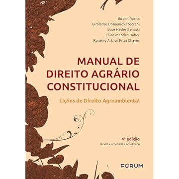 Capa do livro Manual de Direito Agrário Constitucional: Lições de Direito Agroambiental