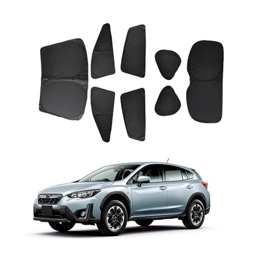 スバル XV サンシェード 車 遮光シェード プライバシー保護 車窓日よけ 車中泊グッズ 断熱 仮眠 盗難防止 四季兼用 スバル XV 2017年〜2023年式 日除け フルセット アウトドア 露天駐車 遮光仕様 SN023