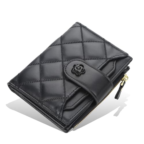 SUNAVY Portemonnaie Damen mit vielen Fächern, Geldbörse in...