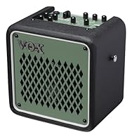 VOX VMG-3 MINI GO 3W portable guitar combo amp with built in effects, digital amp modelling and rhythm machine - Limited Edition - Olive Green Ideal for home, live performance and on the go practice for beginners and professionals the MINI GO 3 can b...