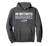 UW-Whitewater Warhawks Stacked Pullover Hoodie