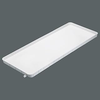 Ar condicionado bandeja de drenagem condicionadores de ar portáteis, bandeja de plástico, almofada de gotejamento de Ca, kit de mangueira de drenagem de ar condicionado (cor: 2 m tubo, tamanho: 81,5