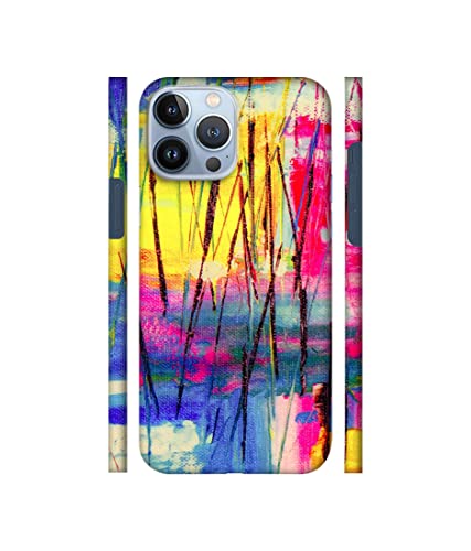 Image of Amazon Brand-Solimo Basic Case for Apple iPhone 13 Pro (Plastic Multicolor)