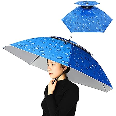Irfora Parapluie double couche pliable Cover