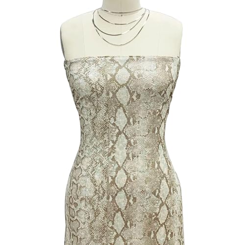 Premium 60" Wide Brown Sage Printed Poly Spandex Lace Power Mesh Fabric - Lightweight 4-Way Stretch for Fashion, Activewear, Lingerie, and DIY Projects - 2 Yards 3 Premium 60" Wide Brown Sage Printed Poly Spandex Lace Power Mesh Fabric - Lightweight 4-Way Stretch for Fashion, Activewear, Lingerie, and DIY Projects - 2 Yards - Image 2