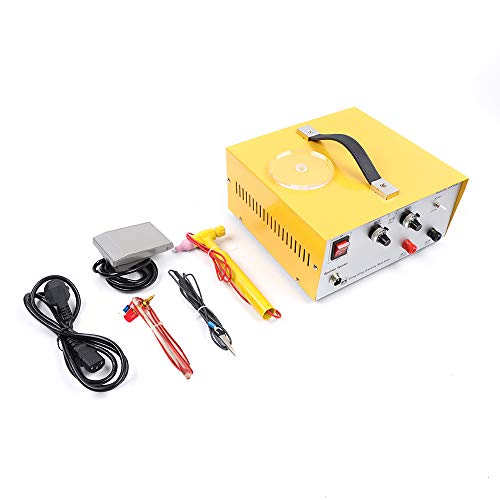 Jewelry Spot Welder, 80A Jewelry Welder Kit with Spot Welding Pen Pulse Sparkle Spot Welder Jewelry Spot Welding Machine for Gold Silver Platinum…