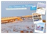 Die Ostsee im Winter (Tischkalender 2027 DIN A5 quer), CALVENDO Monatskalender: Mecklenburg-Vorpommern unter Schnee und Eis (CALVENDO Orte)
