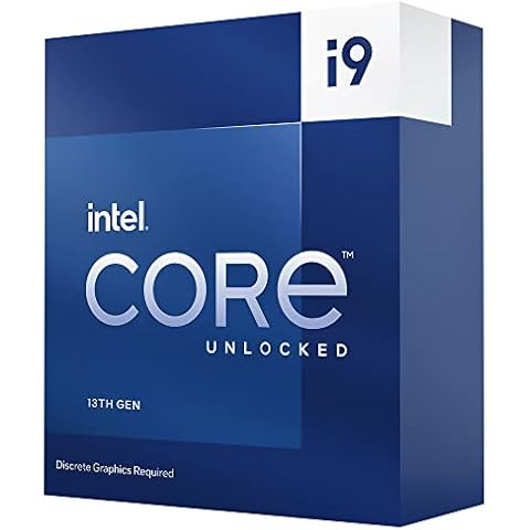 Intel Core i9-13900KF Desktop Processor 24 cores (8 P-cores + 16 E-cores) 36M Cache, up to 5.8 GHz Cover