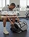 Tolaccea 47L Sporttasche Groß Sporttasche Rucksack mit Schuhfach Nassfach Wochen Reisetasche Duffel Bag Fitness Trainingstasche für Herren Damen Gym,Reise,Schwimmen,Sauna,fußball (Grau)