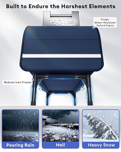 25.2" x 21.65"x 15.75" Pawuara Weatherproof Heated Cat House $39.49 + Free Shipping + 50% Off Code CO1YETQU - image 4