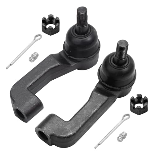 Detroit Axle - Front Outer Tie Rod Ends for 2002-2007 Jeep Liberty 2003 2004 2005 2006 Outer Tie Rod Ends Replacement